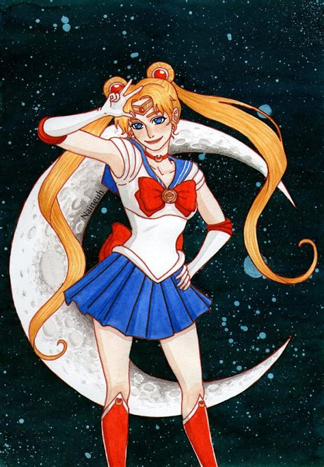 Sailor Moon - Transformation done ! by Naineuh on DeviantArt