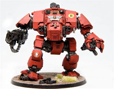 Blood Angel Redemptor Dreadnought from my personal army. : Warhammer40k