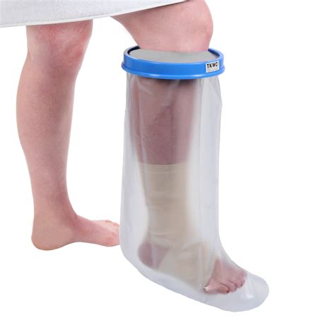 TKWC INC Waterproof Leg Cast Cover for Shower - #5738 - Watertight Foot ...