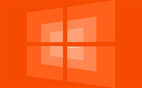 Orange Windows 10 Wallpapers - Wallpaper Cave