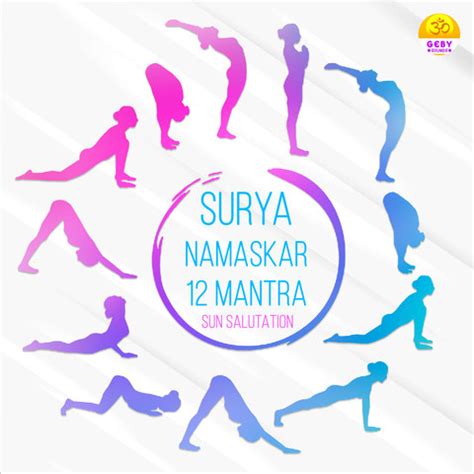 Surya Namaskar 12 Mantra (Sun Salutation) Song Download: Surya Namaskar ...