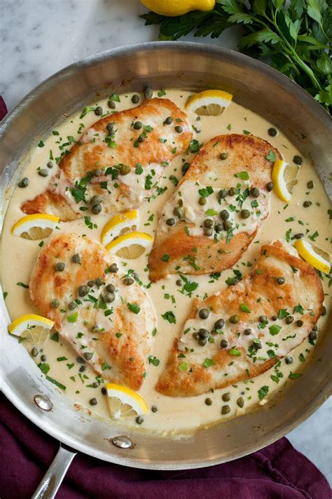 Chicken Piccata Recipe {Best Creamy Sauce} - Cooking Classy