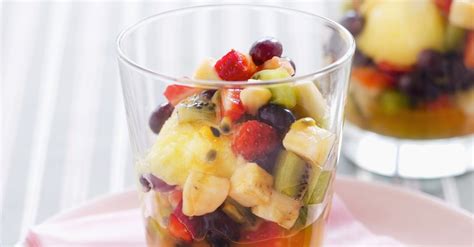 Ice Cream with Fruit Salad recipe | Eat Smarter USA