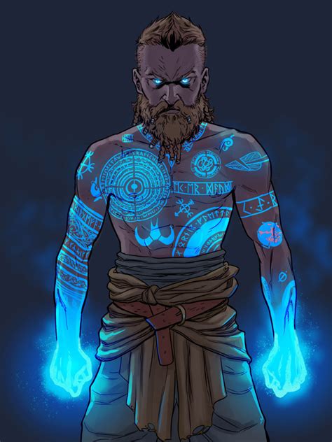 Baldur #FanArt - Brown Bag Labs | Kratos god of war, Norse gods ...