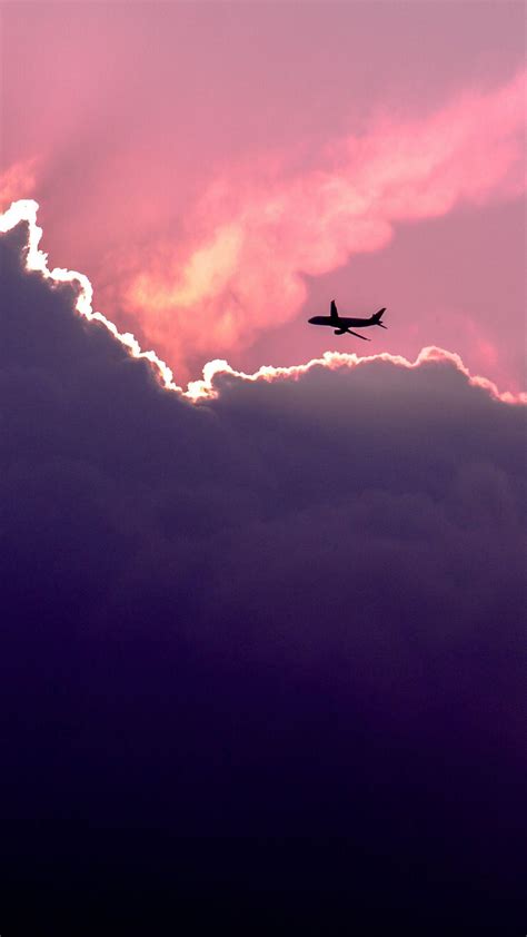 Airplane Sunset Wallpapers - Top Free Airplane Sunset Backgrounds ...