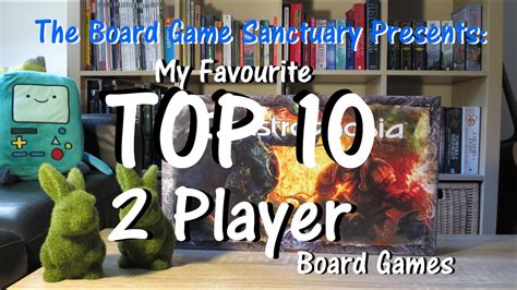 Top 10 Favourite Two Player Board Games - YouTube