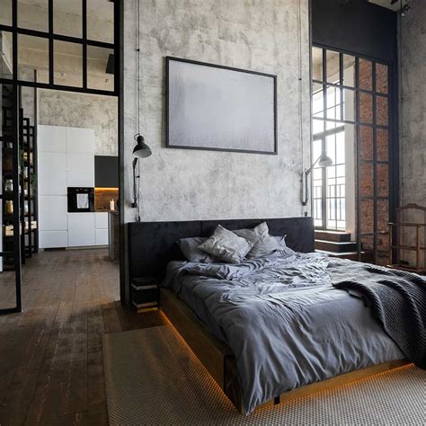 Industrial Style Bedroom Design | Guide | DesignCafe