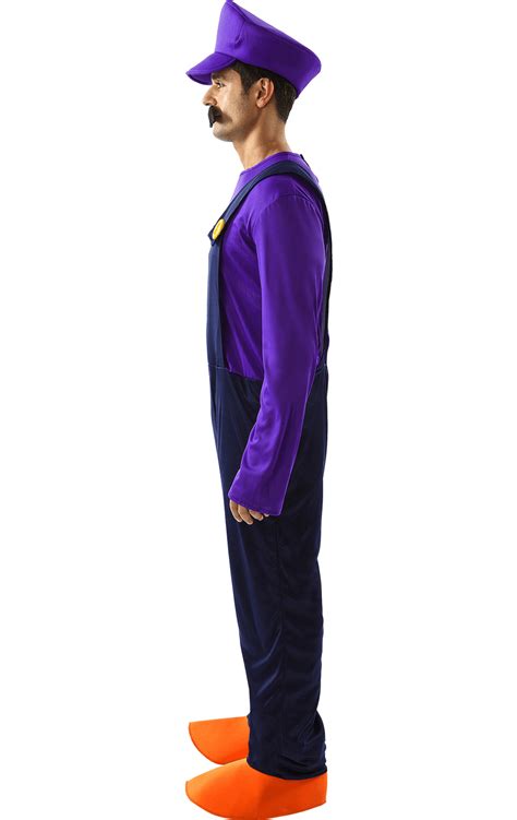 Waluigi Super Mario Costume - fancydress.com