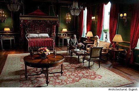 Bedroom in the Englefield House, as appeared in the 2011 movie "X-Men ...