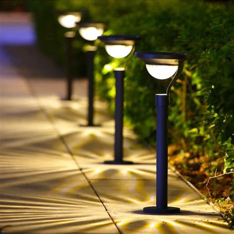 Super bright led solar patio path garden light outdoor waterproof solar ...