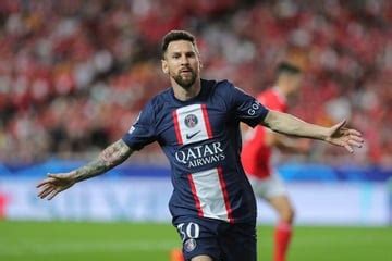 Un gol de Messi con el PSG al Benfica, el mejor de la Champions League ...