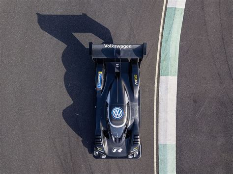 HD wallpaper: Black Volkswagen Race Car On Track, aerial shot, bird's ...