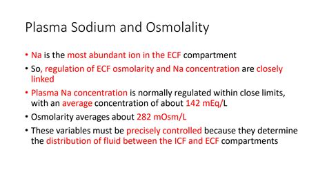 SOLUTION: 6 regulation of extracellular fluid osmolarity and sodium ...