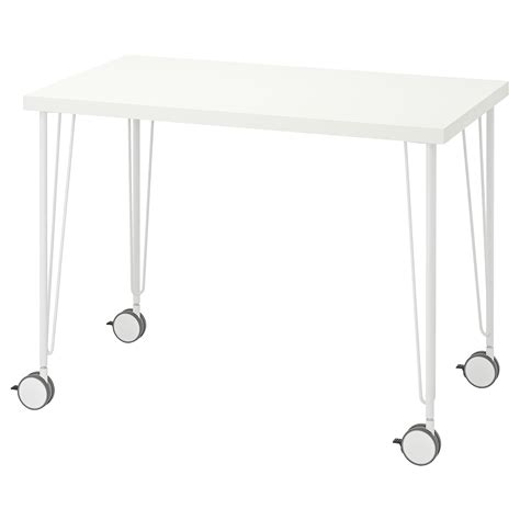 LINNMON / KRILLE desk, white, 393/8x235/8" - IKEA