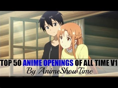 My Top 50 Anime Openings (All Time) V1 - YouTube