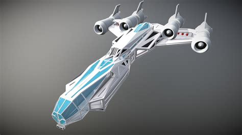 Space Ship mk2 - Download Free 3D model by antoniojmonteiro [c361eff ...