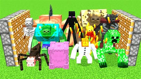 all mutants mobs combined = ? / minecraft - YouTube