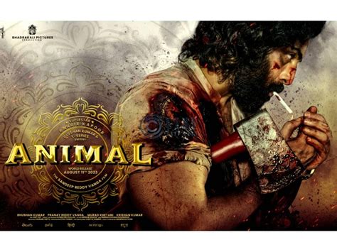 The movie 'Animal': Everything you need to know about Ranbir Kapoor's ...