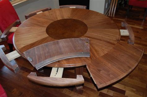 Expandable Round Dining Table Plans - WoodWorking Projects & Plans