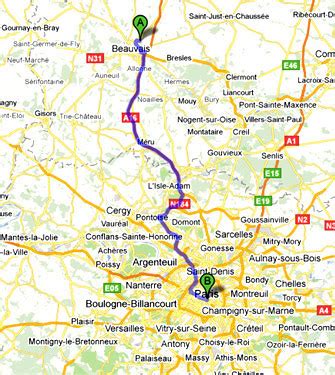 Productos para el hogar por marca: Paris airport bva map