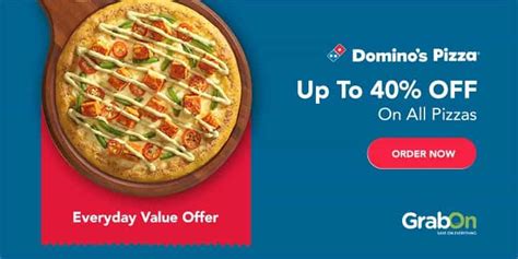 Domino's Coupon Codes & Offers: FLAT 40% OFF Today