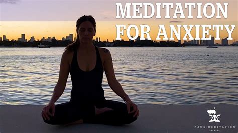 10 MINUTE GUIDED MEDITATION FOR ANXIETY - Calm your mind - (mindfulness ...