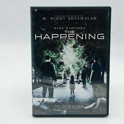 The Happening DVD Mark Wahlberg 24543532897 | eBay