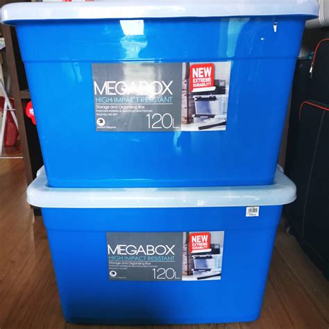 Megabox 120L Storage Box, Furniture & Home Living, Home Improvement ...