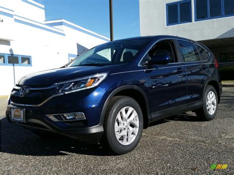 2015 Obsidian Blue Pearl Honda CR-V EX AWD #100229970 | GTCarLot.com ...