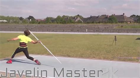 Javelin Technique & Throwing training By Timothy Herman - YouTube