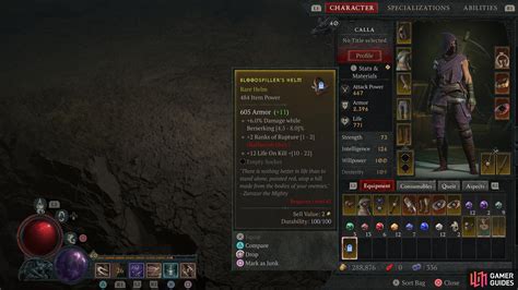 Equipment - Unique Helm - Diablo IV Database | Gamer Guides®