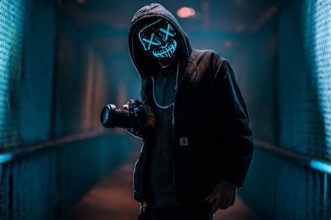 Blue Led Purge Mask | Purge Mask