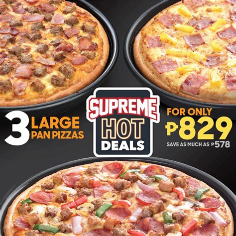 Pizza Hut's Supreme Wednesday - Delivery Deal on June 19 & 26, 2019