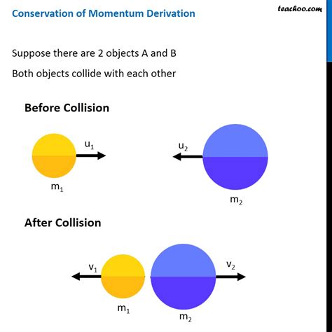 Conservation of Momentum - Explained with examples - Teachoo