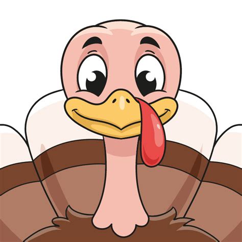 How to Draw a Turkey Face - Really Easy Drawing Tutorial