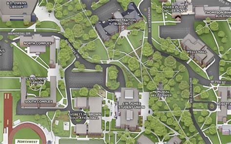 Missouri State University Campus Map - Map