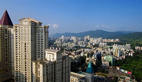 Stock Pictures: Urban Thane - bird's eye view