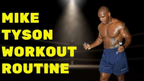 Mike Tyson Workout Routine, Squats And Diet - Fitness Who