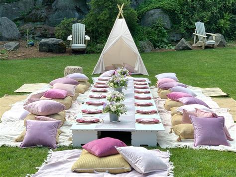 Outdoor Picnic Party Rentals - Decor Props - Kids Parties — Dream Party ...