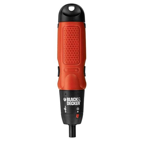 BLACK+DECKER 6-Volt Alkaline Cordless Powered Screwdriver with (4) AA ...