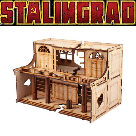 STALINGRAD THEATRE SET 28mm WWII Terrain TTCOMBAT - Frontline-Games