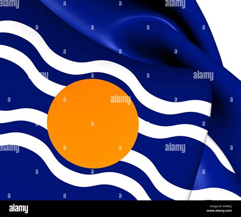 Flag of West Indies Federation (1958-1962). Close Up Stock Photo - Alamy