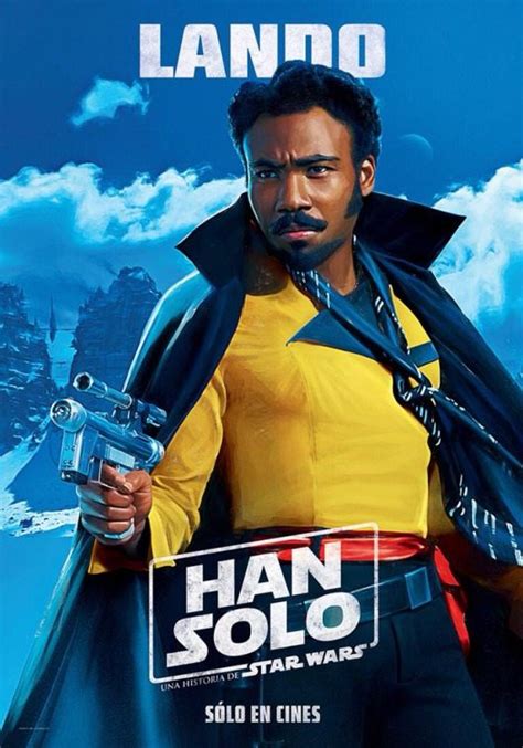 Ron Howard shares new image of Donald Glover's Lando from Solo: A Star ...