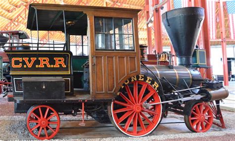 C.V.R.R. Pioneer in the the Baltimore & Ohio Railroad Museum, Baltimore ...