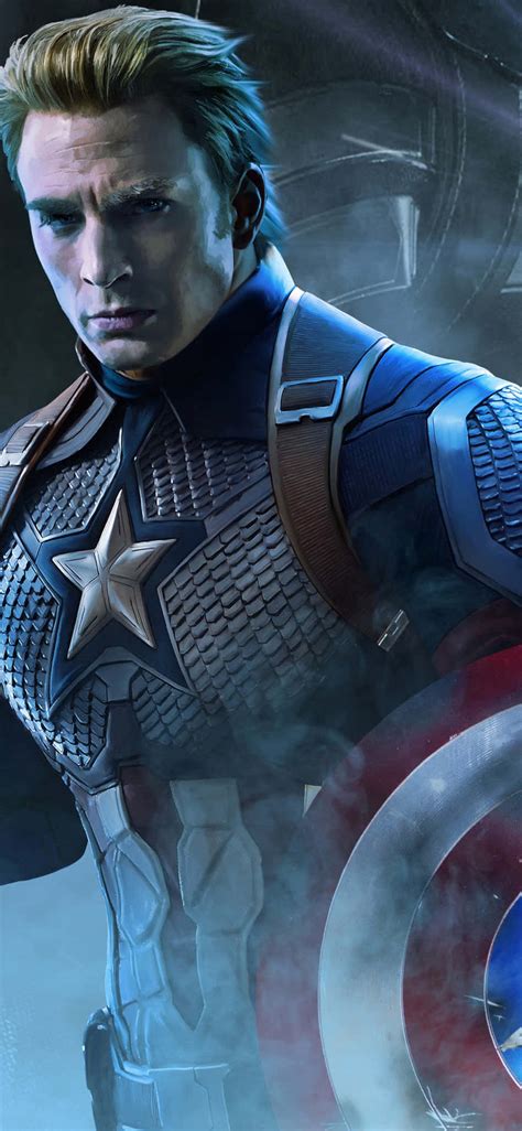 Download Chris Evans as Captain America in Endgame Wallpaper ...