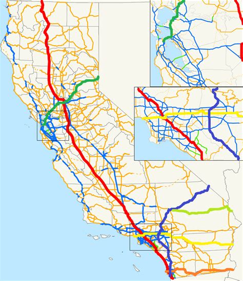 Interstate 80 California Map – Topographic Map of Usa with States