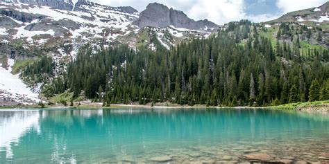 Blue Lakes Trail Hike to Lower Blue Lake - Mount Sneffels Wilderness ...