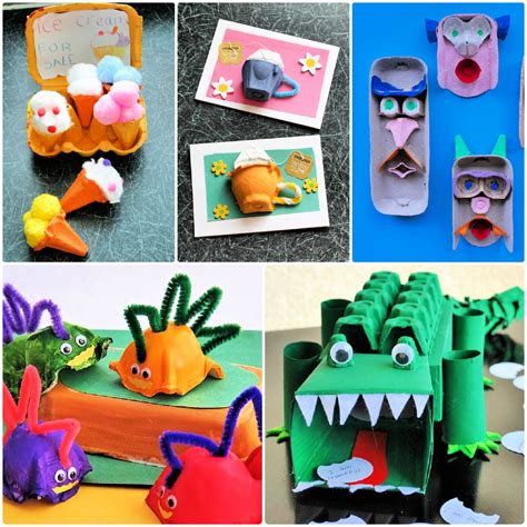 25 Egg Carton Crafts and Art Projects for Kids - Craftulate