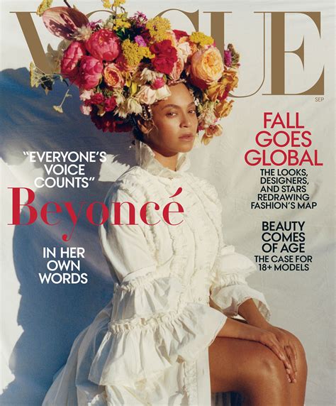 In Honor of Beyoncé’s September Vogue Cover, the Best Floral Headpieces ...