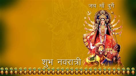 Happy Navratri HD Background Wallpaper 15111 - Baltana